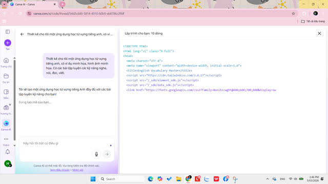 Thỏa sức sáng tạo cùng Canva Code và trình ghi màn hình tại Canva- Ảnh 11.