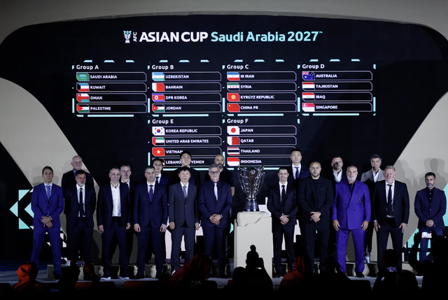 Saudi draw all-Arab group as Qatar meet Japan at Asian Cup 2027- Ảnh 1.