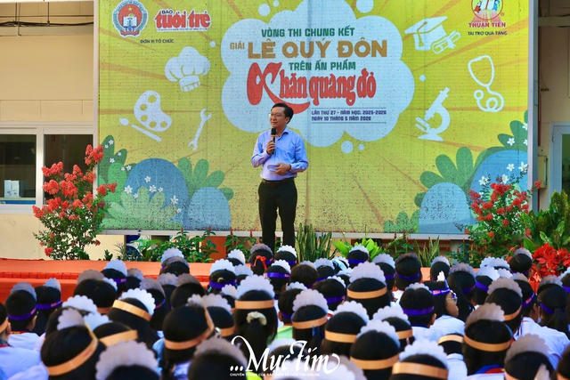 Thi Giải Lê Quý Đôn, hơn 650 học sinh bất ngờ được "trò chuyện" với chính mình trong tương lai- Ảnh 9.