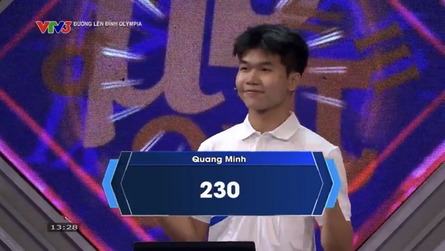 Đường lên đỉnh Olympia: Nam sinh Trường THPT chuyên Thái Bình lấy lại ngôi đầu ở phút cuối- Ảnh 4.