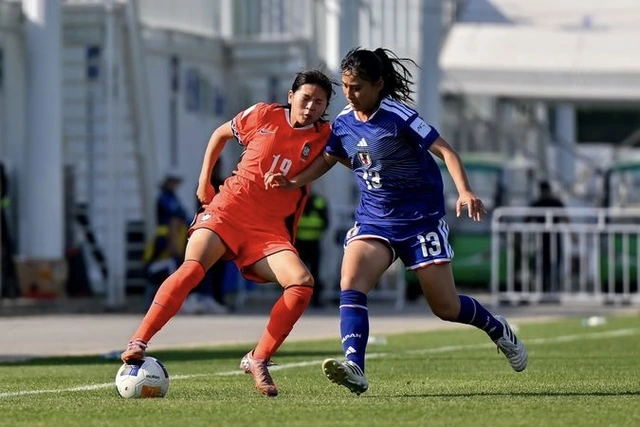 U17 nữ Nhật Bản loại Hàn Quốc tại tứ kết U17 nữ châu Á - Ảnh 1.