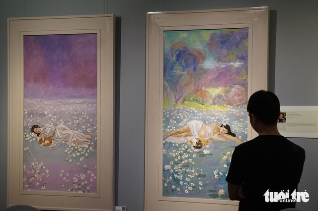 Hanoi exhibition explores diverse visions of contemporary women in over 100 artworks - Ảnh 1.