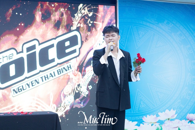 Teen Trường THPT Nguyễn Thái Bình cháy cùng chung kết The Voice NTB 2026- Ảnh 1.