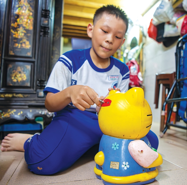 Gương mặt Con ngoan trò giỏi: Thanh Bảo cậu bạn nhỏ giàu nghị lực - Ảnh 10.