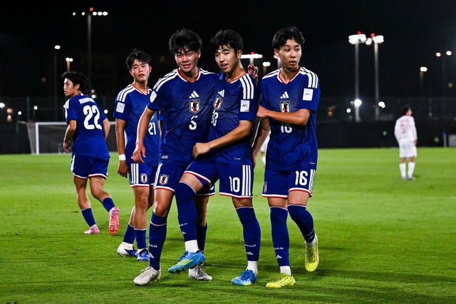 Thắng hủy diệt, U17 Nhật Bản vào bán kết U17 châu Á- Ảnh 1. Thắng hủy diệt, U17 Nhật Bản vào bán kết U17 châu Á- Ảnh 1.