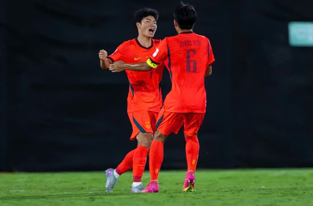 Ngược dòng hạ Saudi Arabia, Trung Quốc vào bán kết U17 châu Á- Ảnh 1.