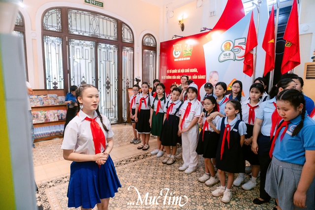 Đội viên Thành phố tự hào báo công với Bác nhân kỷ niệm 85 năm thành lập Đội - Ảnh 7.