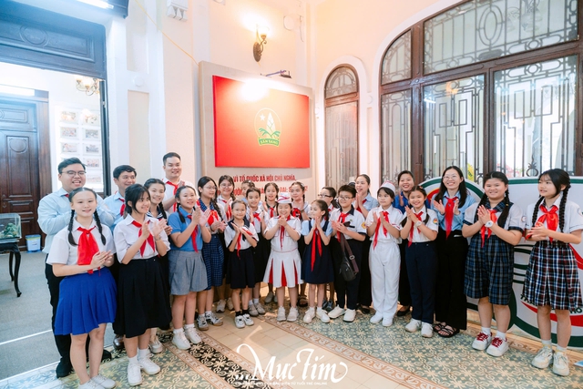 Đội viên Thành phố tự hào báo công với Bác nhân kỷ niệm 85 năm thành lập Đội - Ảnh 8.