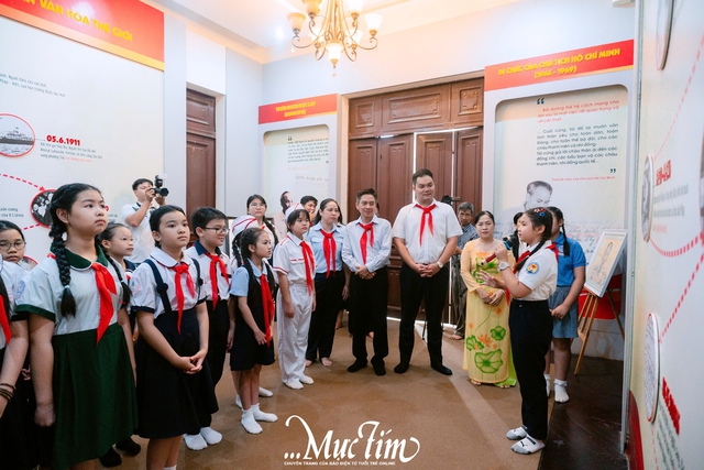 Đội viên Thành phố tự hào báo công với Bác nhân kỷ niệm 85 năm thành lập Đội - Ảnh 9.