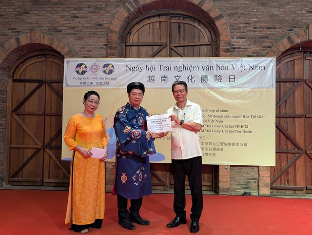 Vietnam–Taiwan cultural exchange in Ho Chi Minh City combines culture, charity- Ảnh 2. Vietnam–Taiwan cultural exchange in Ho Chi Minh City combines culture, charity- Ảnh 2.