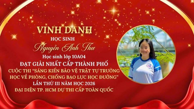 Nữ sinh Trường THPT Nguyễn Thượng Hiền dùng mạng xã hội để phòng chống bạo lực học đường - Ảnh 2.