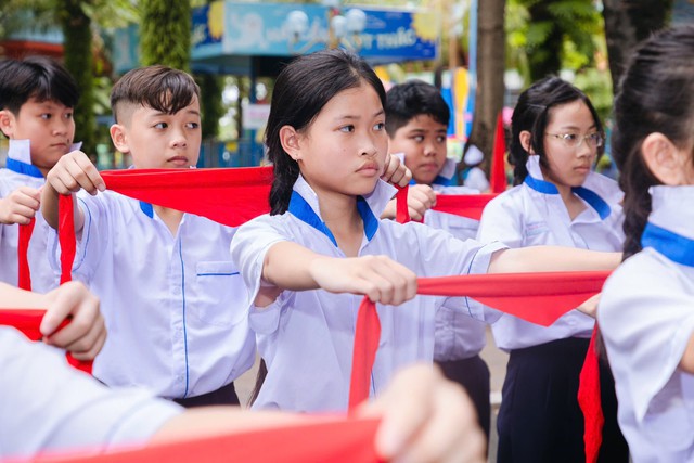 Đội viên TP.HCM sôi nổi với Hội thi Nghi thức Đội- Ảnh 7. Đội viên TP.HCM sôi nổi với Hội thi Nghi thức Đội- Ảnh 7.
