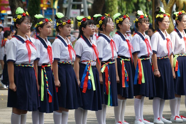 Đội viên TP.HCM sôi nổi với Hội thi Nghi thức Đội- Ảnh 1. Đội viên TP.HCM sôi nổi với Hội thi Nghi thức Đội- Ảnh 1.
