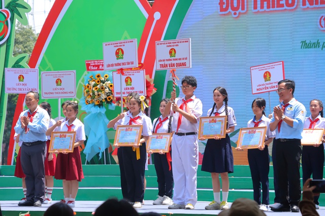 Đội viên TP.HCM sôi nổi với Hội thi Nghi thức Đội- Ảnh 13. Đội viên TP.HCM sôi nổi với Hội thi Nghi thức Đội- Ảnh 13.