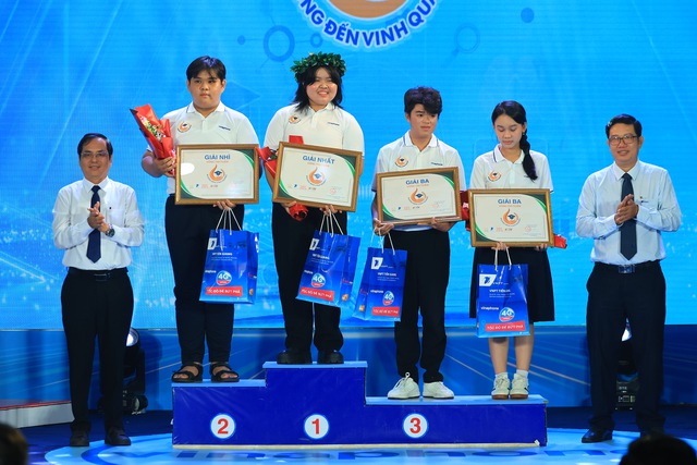 Đại diện Trường THPT Long Khánh A thắng áp đảo tại Đường đến vinh quang- Ảnh 1.