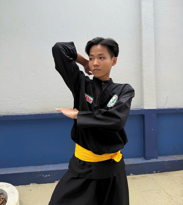 Hai anh em cùng đạt 3 huy chương vàng môn võ cổ truyền- Ảnh 4.