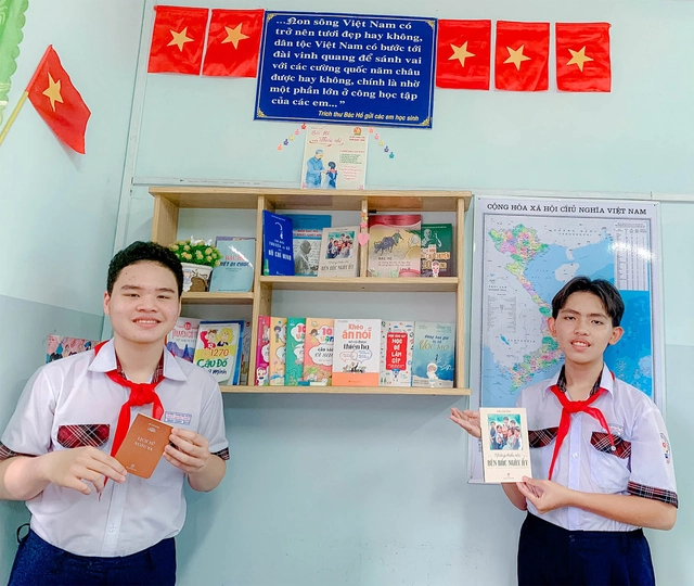 Thiếu nhi TP.HCM bày tỏ niềm kính yêu Bác qua góc học tập tại nhà- Ảnh 7. Thiếu nhi TP.HCM bày tỏ niềm kính yêu Bác qua góc học tập tại nhà- Ảnh 7.