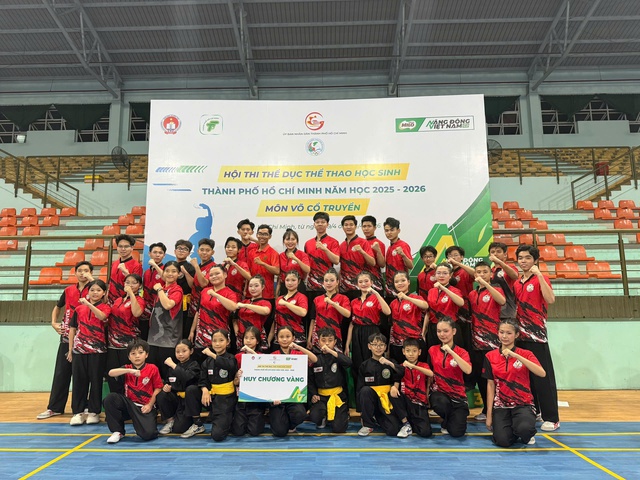 Hai anh em cùng đạt 3 huy chương vàng môn võ cổ truyền- Ảnh 2.