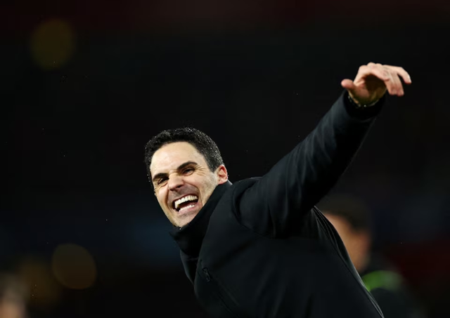 Arteta steps out of Guardiola's shadow to deliver Arsenal title - Ảnh 1.