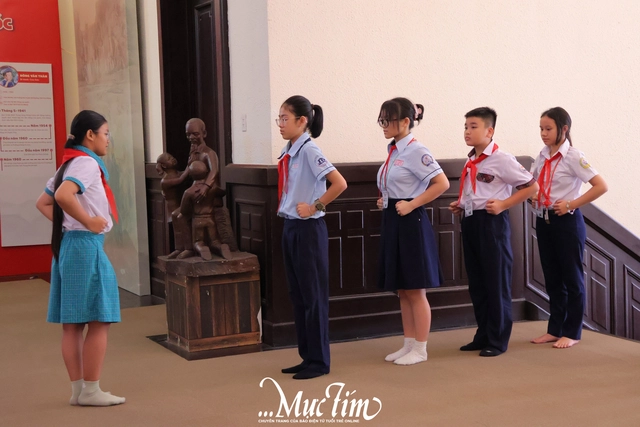 Hàng trăm thủ lĩnh nhí hào hứng chinh phục Hội thi Chỉ huy Đội giỏi TP.HCM lần thứ 29 - Ảnh 4.