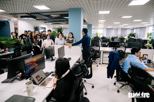 RMIT University Vietnam students visit Tuoi Tre newspaper to explore news production in AI era- Ảnh 9.