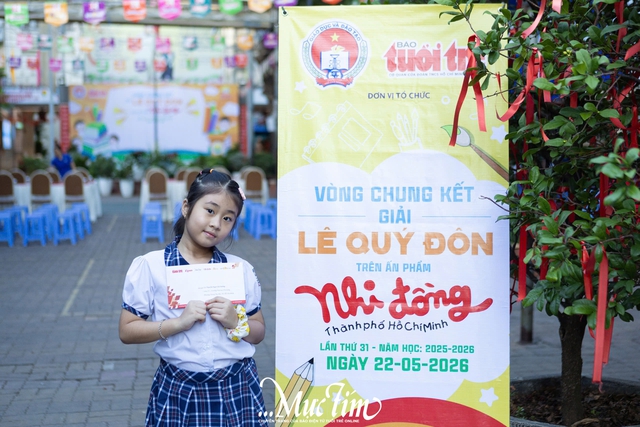 780 học sinh thi chung kết Giải Lê Quý Đôn trên ấn phẩm Nhi Đồng TP.HCM- Ảnh 25.
