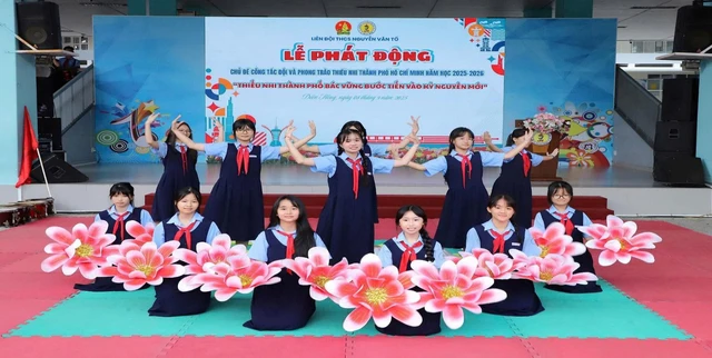 Nâng cao năng lực số cho đội viên thông qua mô hình “Sân chơi đầu tuần” - Ảnh 1.