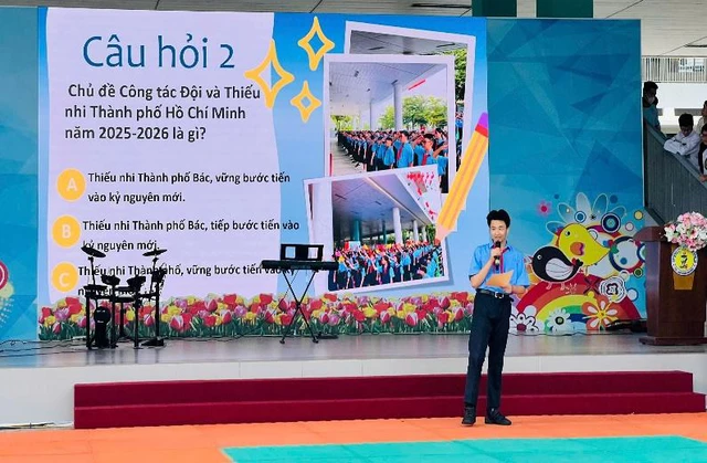 Nâng cao năng lực số cho đội viên thông qua mô hình “Sân chơi đầu tuần” - Ảnh 8.