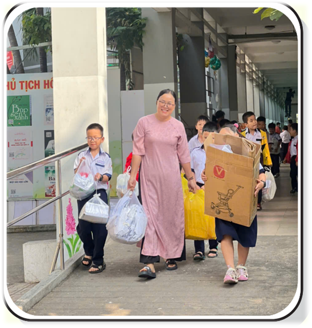 Từ rác thải trở thành mầm xanh - Ảnh 2.