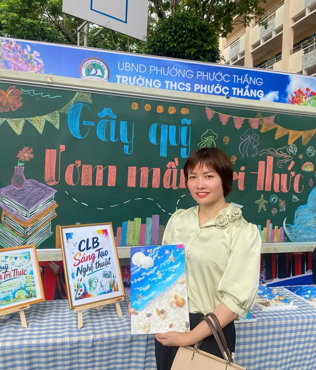 Học trò Trường THCS Phước Thắng gieo yêu thương bằng sản phẩm thủ công- Ảnh 6.