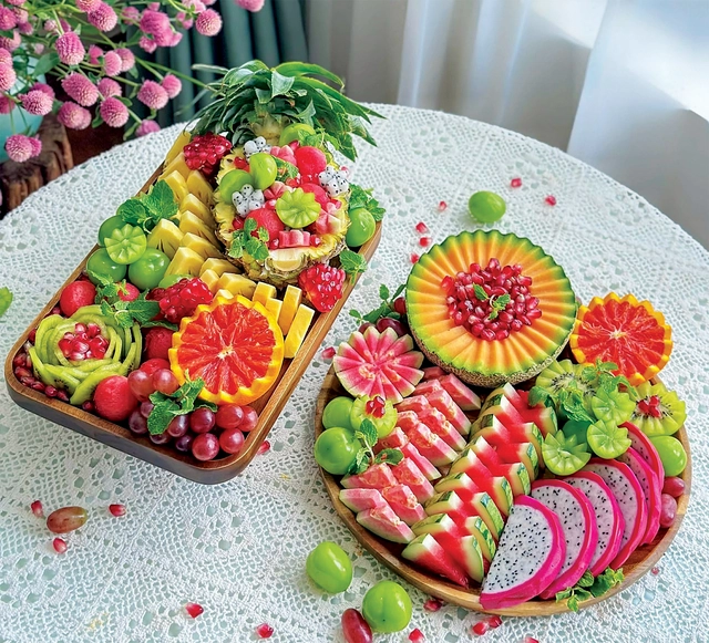 Biến rau củ thành những tác phẩm nghệ thuật đã mắt, ngon miệng- Ảnh 5.