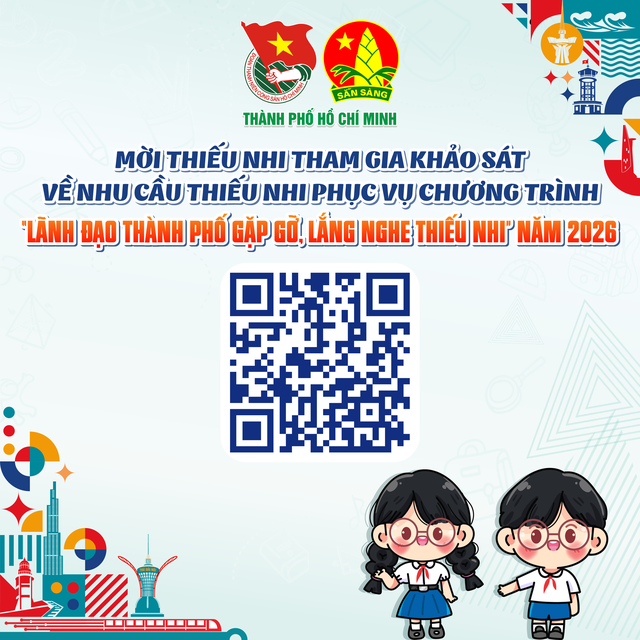 Hội đồng Đội TP.HCM mời đội viên, học sinh tham gia khảo sát nhu cầu thiếu nhi - Ảnh 1.