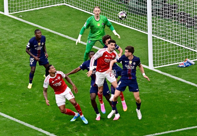 PSG forge modern dynasty with Champions League shootout triumph over Arsenal- Ảnh 7. PSG forge modern dynasty with Champions League shootout triumph over Arsenal- Ảnh 7.