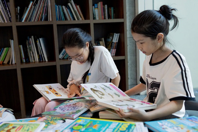 Lần đầu tiên, một chung cư ở phường Cát Lái tổ chức sân chơi review sách dành cho thiếu nhi- Ảnh 4.