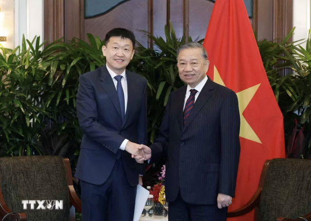 Vietnam’s Party chief meets senior executives of Singapore corporations- Ảnh 3.