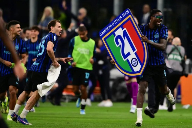 Inter Milan win Italian title for third time in six seasons- Ảnh 1.