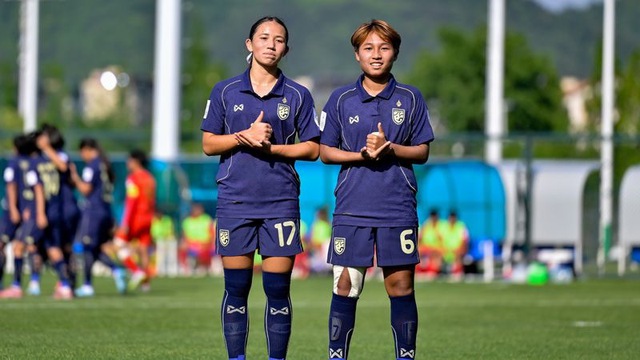 U17 nữ Thái Lan thắng 1-0 Myanmar, đẩy U17 nữ Việt Nam xuống hạng 3- Ảnh 3.
