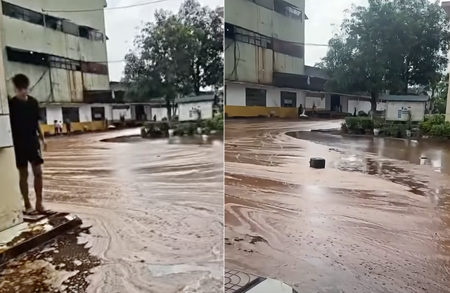 About 2,000 tonnes of molasses spill as lightning strike damages Vietnam sugar plant - Ảnh 1.