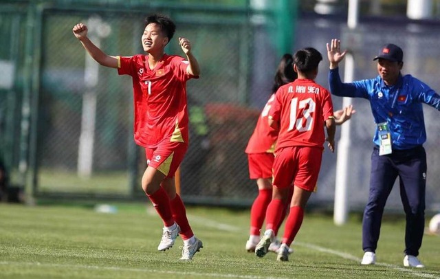 Muốn vào tứ kết U17 nữ châu Á, U17 nữ Việt Nam cần đánh bại U17 nữ Myanmar - Ảnh 1.