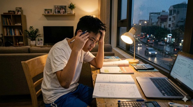 Mùa thi dễ căng thẳng, mất ngủ, đau bụng, phải làm sao? - Ảnh 1.