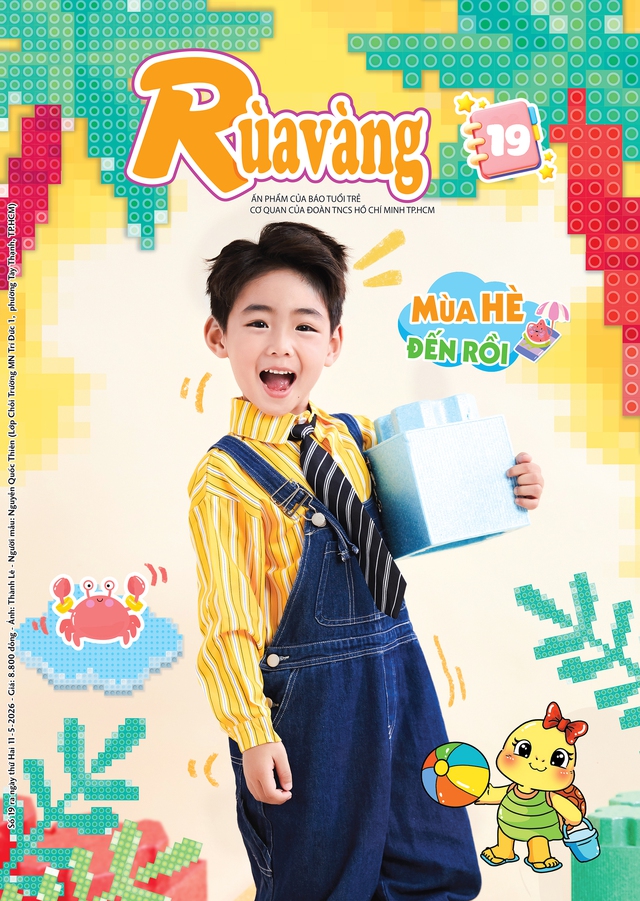Mời các bạn đón đọc Rùa Vàng 19, phát hành 11-5-2026: Mùa hè rộn ràng đã đến! - Ảnh 1.