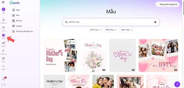 Lưu ngay các bước làm thiệp bằng Canva nhân Ngày của mẹ 10-5 - Ảnh 2.