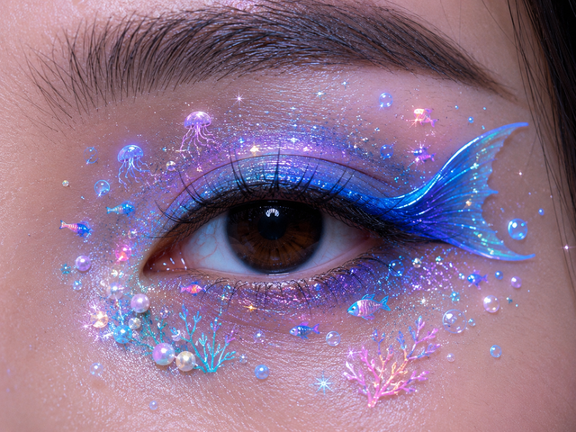 Trend vẽ mắt cá bằng AI khiến TikTok ngập "vibe biển cả" mùa hè - Ảnh 3.
