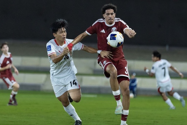 U17 Indonesia thất bại 0-2 trước Qatar tại giải U17 châu Á- Ảnh 1.