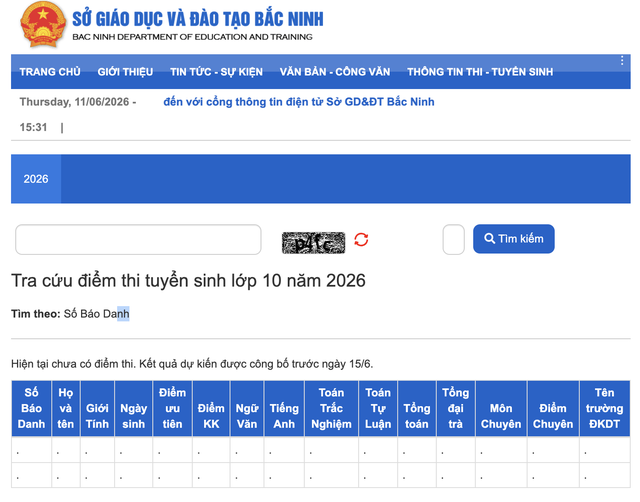 3 cách tra cứu điểm thi tuyển sinh lớp 10 Bắc Ninh- Ảnh 2.
