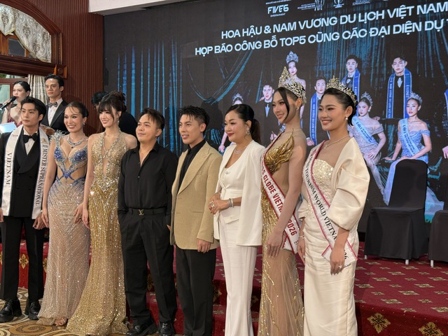 Hoa hậu và Nam vương Du lịch Việt Nam chinh chiến Quốc tế ngay sau đăng quang - Ảnh 1.
