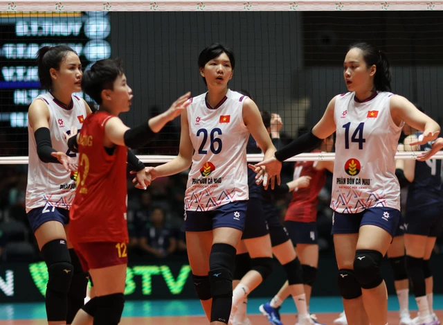 Cập nhật tranh hạng 3 bóng chuyền nữ AVC Cup: Việt Nam - Kazakhstan- Ảnh 1.
