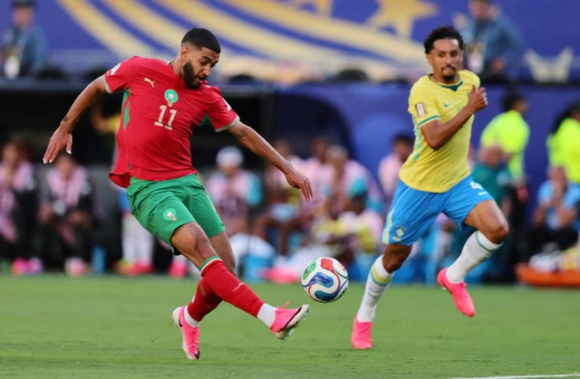 Morocco expose Brazil flaws but settle for draw in World Cup heavyweight clash- Ảnh 1. Morocco expose Brazil flaws but settle for draw in World Cup heavyweight clash- Ảnh 1.