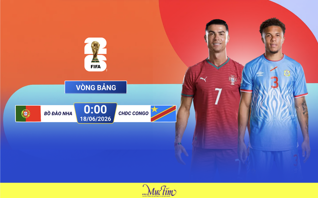 Trực tiếp World Cup 2026: Bồ Đào Nha đấu CHDC Congo- Ảnh 1.
