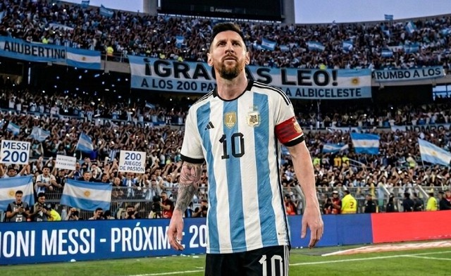 Messi cho Ronaldo 'hít khói' ở mọi thống kê World Cup - Ảnh 1.
